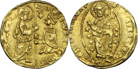 Foglia Vecchia (Phocaea).  Dorino Gattilusio (1400-1449), Lord of Lesbos, Governor.. AV Ducat. Gamb. 349. Schl. pl. XVII, 6. Lunardi D3. 3.5 g.  20.5 ...