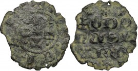 Cortemiglia.  Ottone III del Carretto (1284-1312), Marchese. Imperiale. CNI 13/14. MIR 416. 0.43 g.  15 mm.