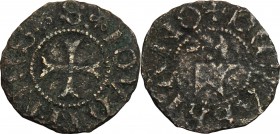 Fabriano.  Autonome (1464-1470). Picciolo. CNI 1. M. 1. Berm. 377. 0.45 g.  14.5 mm.