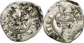 Firenze.  Repubblica (sec. XIII-1532).. Fiorino grosso da 6 denari, 1316 II semestre, Giovanni Villani maestro di zecca. CNI tav. XV, 28 (classificato...