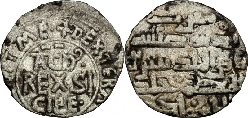 Palermo. Tancredi (1189-1194). Medalea o mezzo tercenario. Sp. 135. Travaini 396...