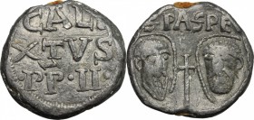 Roma.  Callisto II (1119-1124), Guido dei Conti di Borgogna . Bolla. Ser. 1 Tav. h-3.  34.72 g.  34 mm.