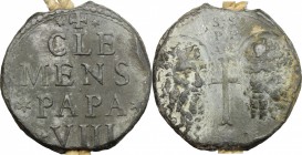 Roma.  Clemente VIII (1592-1605), Ippolito Aldobrandini di Fano. Bolla. Ser. 809. 48.53 g.  37 mm.