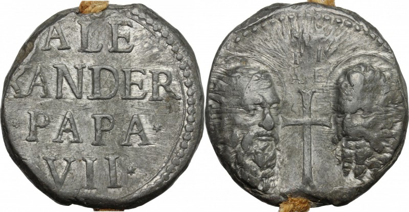 Roma. Alessandro VII (1655-1667), Fabio Chigi di Siena. Bolla. Ser. 156. PB. g. ...