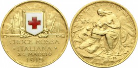 Vittorio Emanuele III (1900-1943). 50 lire 1915, III emissione N. 284. Mont. 2. 31 mm.