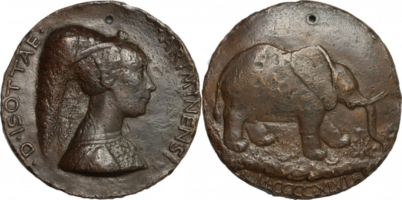 Isotta degli Atti (1432-1474), moglie di Sigismondo Pandolfo Malatesta, Signore ...