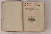 C. SVETONIUS TRANQUILLUS/ BURMANNO, P. . C.Suetonius Tranquillus cum notis integris Jo. Bapt. Egnatii, Henrici Glareani, Laevini Torrentii, Fulvii Urs...
