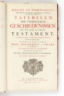 PICART, B.. Taferelen der voornaamste geschiedenissen van het oude en nieuwe testament, en andere boeken, bij de heilige schrift gevoegt, door de verm...