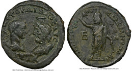 MOESIA. Marcianopolis. Gordian III (AD 238-244). AE 5-assaria (27mm, 7h). NGC Choice VF. Tullius Menophilus, magistrate. M ANT ΓOPΔIANOC AYΓ, confront...