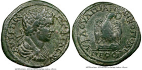 MOESIA. Nicopolis. Geta (AD 209-211). AE (28mm, 1h). NGC Choice Fine, smoothing, scratches. AYT Κ Π CЄ-Π ΓЄΤΑC ΑΥ, laureate, draped, and cuirassed bus...