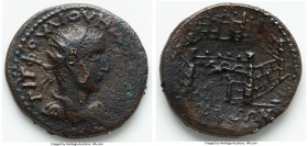 BITHYNIA. Nicaea. Macrianus (AD 260-261). AE (25mm, 7.04 gm, 12h). Choice Fine. TIT ΦOYΛ IOY MAKPIANOC CEB, radiate, draped, and cuirassed bust of Mac...