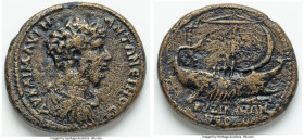 MYSIA. Cyzicus. Marcus Aurelius (AD 161-180). AE (34mm, 20.75 gm, 1h). VF, altered surface. AY KAI M AYPH ANTΩNEINOC, bare-headed, cuirassed bust of M...