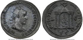 PISIDIA. Antiochia. Volusian (AD 251-253). AE (31mm, 16.98 gm, 6h). NGC Choice XF 5/5 - 4/5, die shift. AYTOK K Γ AΦIN ΓAΛ OYЄNΔ OYOΛOYCCIANOC CЄB, ra...