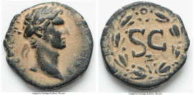 SYRIA. Seleucia and Pieria. Antioch. Nerva (AD 96-98). AE (23mm, 6.43 gm, 11h). Fine. IMP CAESAR NERVA AVG III COS, laureate head of Nerva right / Lar...