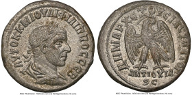 SYRIA. Antioch. Philip I (AD 244-249). BI tetradrachm (25mm, 12.59 gm, 7h). NGC MS 5/5 - 3/5. AD 248. AYTOK K M IOYΛI ΦIΛIΠΠOC CЄB, laureate, draped, ...