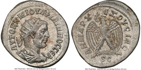 SYRIA. Antioch. Philip I (AD 244-249). BI tetradrachm (28mm, 13.47 gm, 6h). NGC MS 5/5 - 3/5. AD 244. AYTOK K M IOYΛI ΦIΛIΠΠOC CЄB, radiate, draped, a...