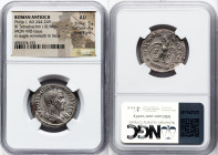 SYRIA. Antioch. Philip I (AD 244-249). BI tetradrachm (25mm, 10.98 gm, 7h). NGC AU 5/5 - 4/5, Fine Style. Minted in Rome for use in Antioch, 4th offic...