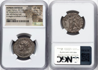 SYRIA. Antioch. Trajan Decius (AD 249-251). BI tetradrachm (27mm, 13.26 gm, 6h). NGC Choice AU 5/5 - 3/5, Fine Style. 2nd issue, AD 249-250. AYT K Γ M...