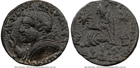 MESOPOTAMIA. Edessa. Severus Alexander (AD 222-235). AE (26mm, 11.06 gm, 6h). NGC XF 4/5 - 2/5. AYT K M A CЄ AΛЄΞANΔPOC CЄB, laureate, cuirassed bust ...