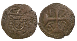 Portuguese India
D. José I (1750-1777)
Half atiá 1768 D-O Diu
AG: 40.02 4.29 g
About Fine