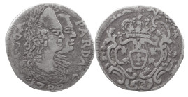 Portuguese India
D. Maria I and D. Pedro III (1777-1786)
Pardau 1782 Goa
AG: 08.01 5.28 g
About Very Fine