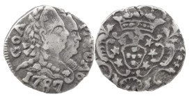 Portuguese India
D. Maria I and D. Pedro III (1777-1786)
Pardau 1787 Goa
AG: 08.06 5.36 g
Good Fine