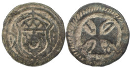 Portuguese India
D. Maria I (1786-1799)
Atía D-O Diu 1788
AG: 10.01 8.61 g
Fine