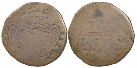Portuguese India
D. Maria I (1786-1799)
20 Réis Goa
AG: 17.01 13.35 g
Poor