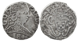 Portuguese India
D. Maria I (1786-1799)
Pardau Goa 1800
AG: 33.05 5.46 g
Fine