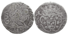 Portuguese India
D. Maria I (1786-1799)
Pardau Goa 1801
AG: 33.06 5.35 g
Fine