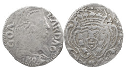 Portuguese India
D. Maria I (1786-1799)
Pardau Goa 1805
AG: 33.10 5.39 g
Fine