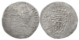 Portuguese India
D. Maria I (1786-1799)
Rupee Goa 1803
AG: 36.10 10.89 g
About Very Fine