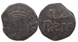 Portuguese India
D. João Prince Regent (1799-1816)
12 Réis Goa
AG: 07.01 7.85 g
About Fine
