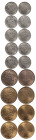 Angola
Portuguese Republic (1910-Present)
Lot of 9 coins different
2.5 escudos of 1956, 1967, 1968, 1969 and 1974.
1 escudo of 1963, 1965, 1972 (2x).
...