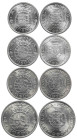 Angola
Portuguese Republic (1910-Present)
Lot of 4 coins different
5 escudos of 1972.
10 escudos of 1952, 1955 and 1969.
XF/UNC