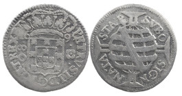 Brazil
D. Pedro II (1683-1706)
80 Réis 1695 Bahia
AG: 10.01 2.18 g
Good Fine
