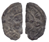 Portugal
D. Sancho I (1185-1211)
Half of a Dinheiro of stars
AG: 02.? 0.19 g
Fine
