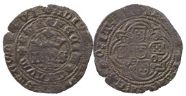 Portugal
D. João I (1385-1433)
Real of 10 soldos Porto .P. / PO
AG: 46.13 1.91 g
Fine