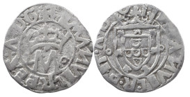 Portugal
D. Manuel I (1495-1521)
Vintém Lisbon L-o
AG: 25.04 1.65 g
Good Fine
