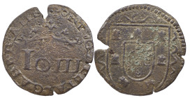 Portugal
D. João III (1521-1557)
3 Reais Lisbon
AG: 13.01 4.41 g
About Very Fine