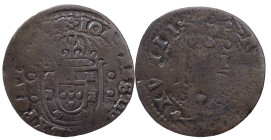 Portugal
D. João IV (1640-1656)
1 Real and Half Lisbon.
AG: 01.02 4.86 g
About Fine