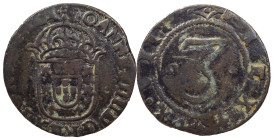 Portugal
D. João IV (1640-1656)
3 Réis Lisbon
AG: 04.01 9.01 g
Fine