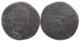 Portugal
D. Pedro Prince Regent (1667-1683)
3 Réis Lisbon 167?
AG: 02.02 7.73 g
Fine