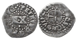 Portugal
D. Pedro Prince Regent (1667-1683)
Vintém Lisbon
AG: 17.02 0.73 g
Very Fine