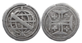 Portugal
D. Pedro II (1683-1706)
Vintém of sphere
AG: 18.03 0.74 g
Fine