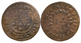 Portugal
D. João V (1706-1750)
One and Half Real, 1714
AG: 03.01 2.00 g
Good Fine