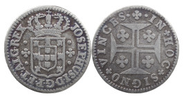 Portugal
D. José I (1750-1777)
3 vinténs Lisbon
AG: 15.01 1.87 g
About Very Fine, Beautiful patina