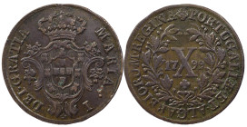 Portugal
D. Maria I (1786-1799)
10 Réis 1799 Lisbon
AG: 03.04 10.32 g
Very Fine