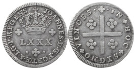 Portugal
D. João Prince Regent (1799-1816)
Tostão Lisbon
AG: 17.02 3.00 g
Very Fine