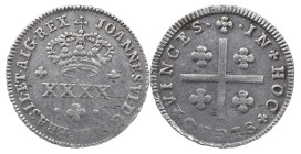 Portugal
D. João VI (1816-1826)
Half tostão Lisbon
AG: 07.01 1.42 g
Good Very Fine